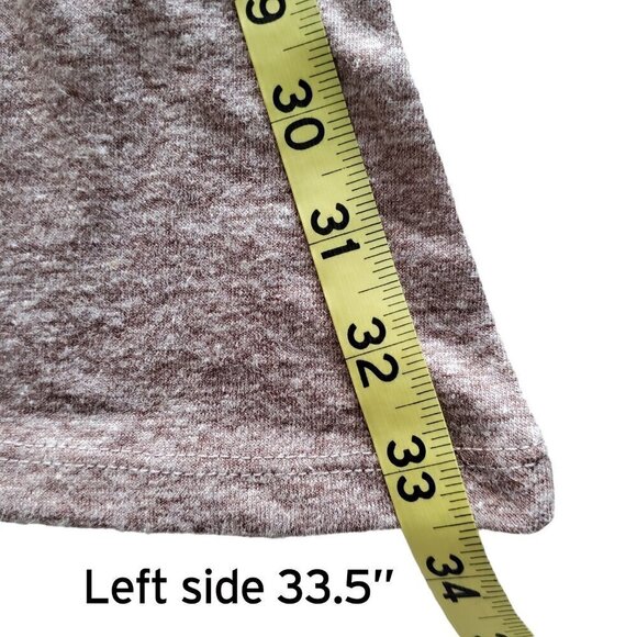 LOGO by Lori Goldstein Sleeveless Asymmetric Tunic Linen Blend Knit Size XS - Picture 12 of 15